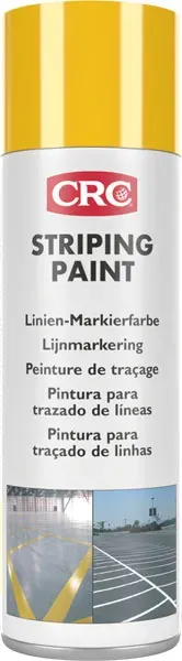 CRC Striping Paint gul stribemaling 12x500ml slidstærk