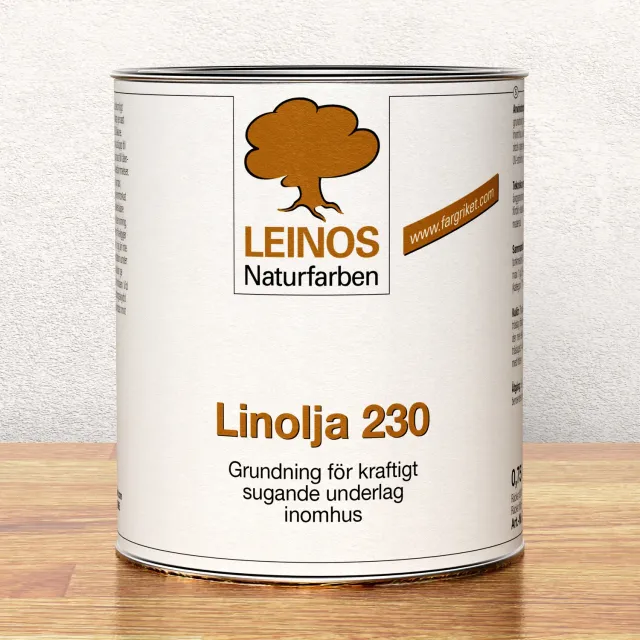 Färgriket Linolja 230 Linolie Transparent 1 L