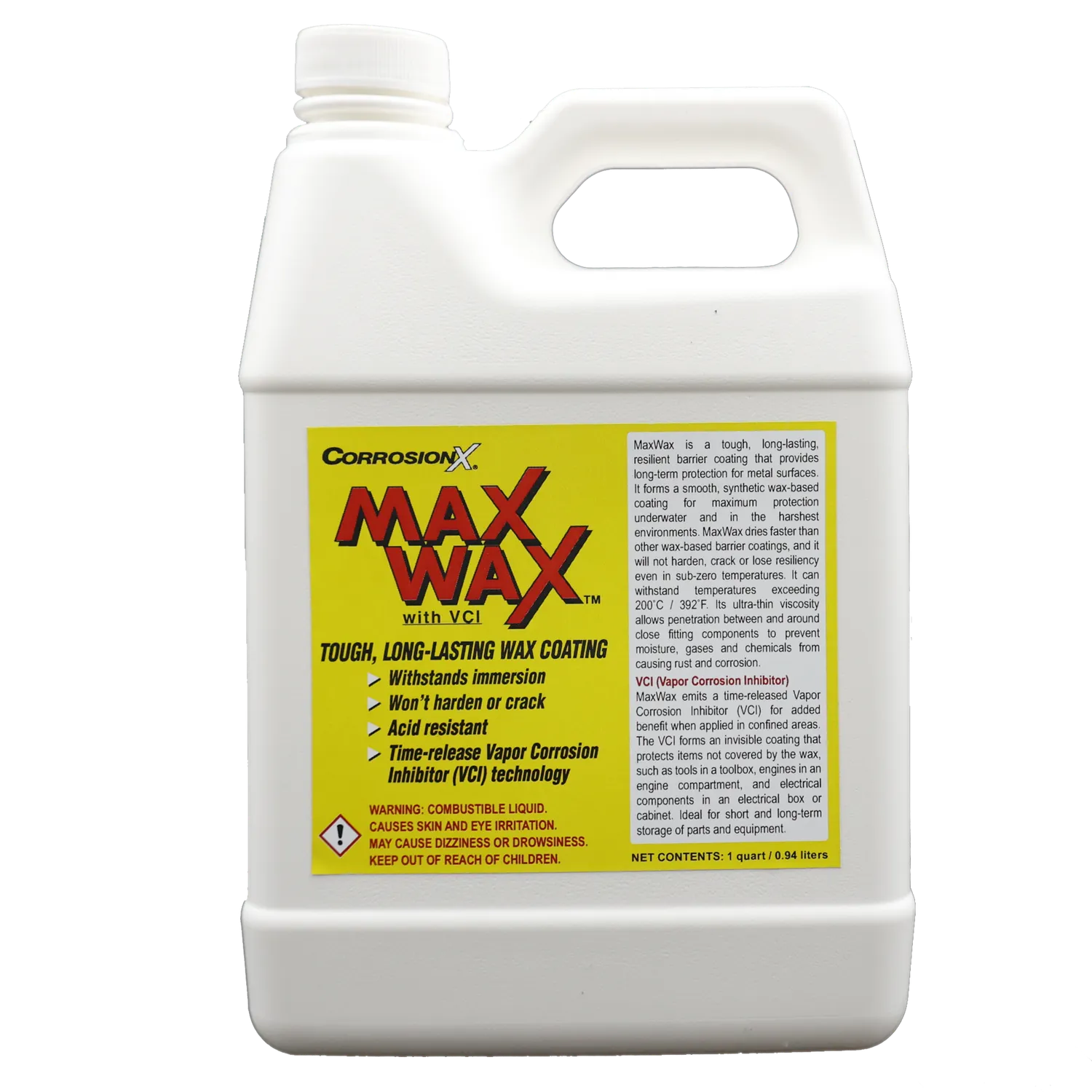 CorrosionX MaxWax rustvoks 32 oz voksfilm