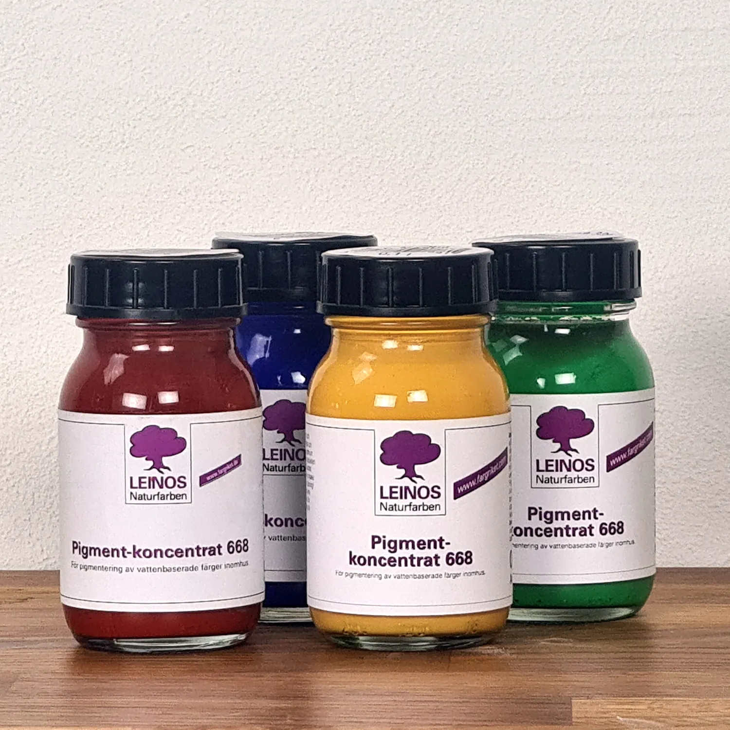 Färgriket Pigment 668 pigment til vægmaling 23 farver