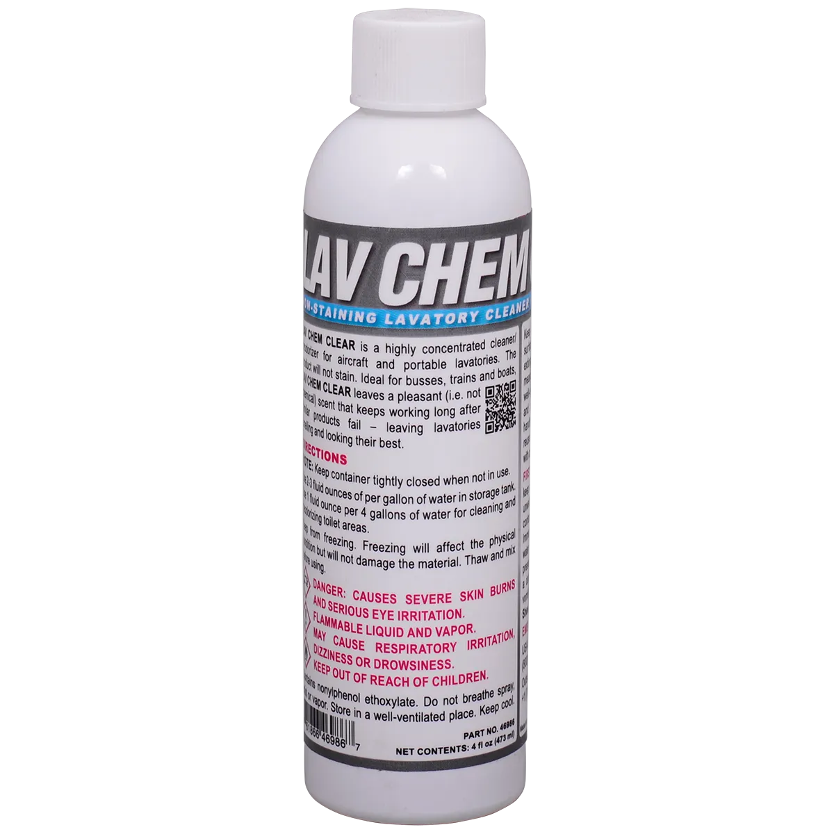 CorrosionX Lav Chem toiletkemi 4 oz blå koncentrat