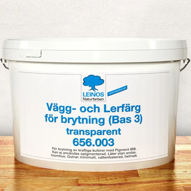 Färgriket 656 Væg- og lerfarve vægmaling brydbase diffusionsåben