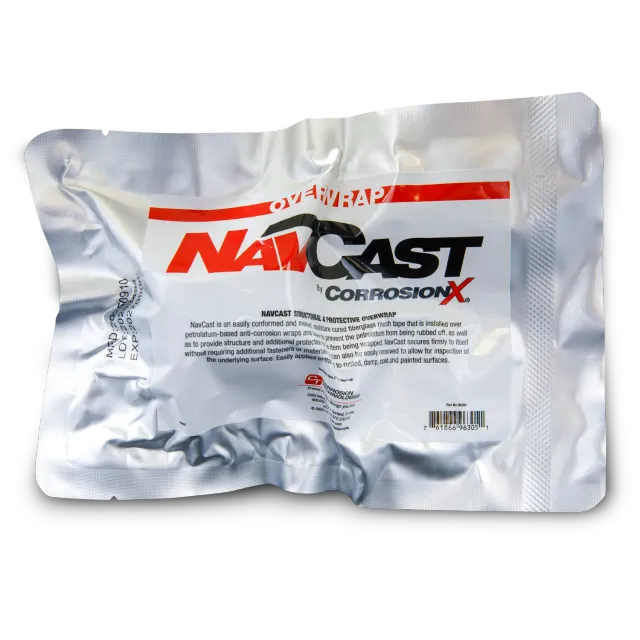 CorrosionX NavCast glasfibertape 2"x11,8' sort strukteltape