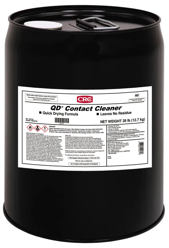 CRC QD Contact Cleaner kontaktrens 5 liter