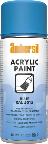 CRC AMB 5015 akrylmaling himmelblå 6x400 ml