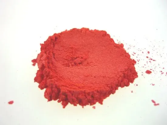 Gordner.dk Pigment Koral Rød Metallic epoxypigment