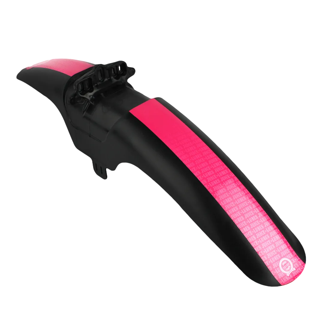 Juice Lubes Mudhugger Long EVO forskærm sort bolt-on