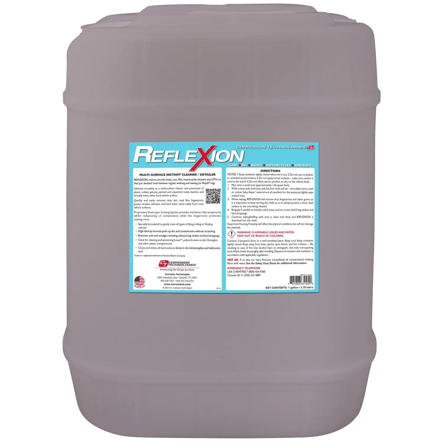 CorrosionX RefleXion quick detailer 473 ml spray