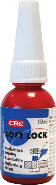 CRC Soft Lock gevindlim 20x10ml medium blå