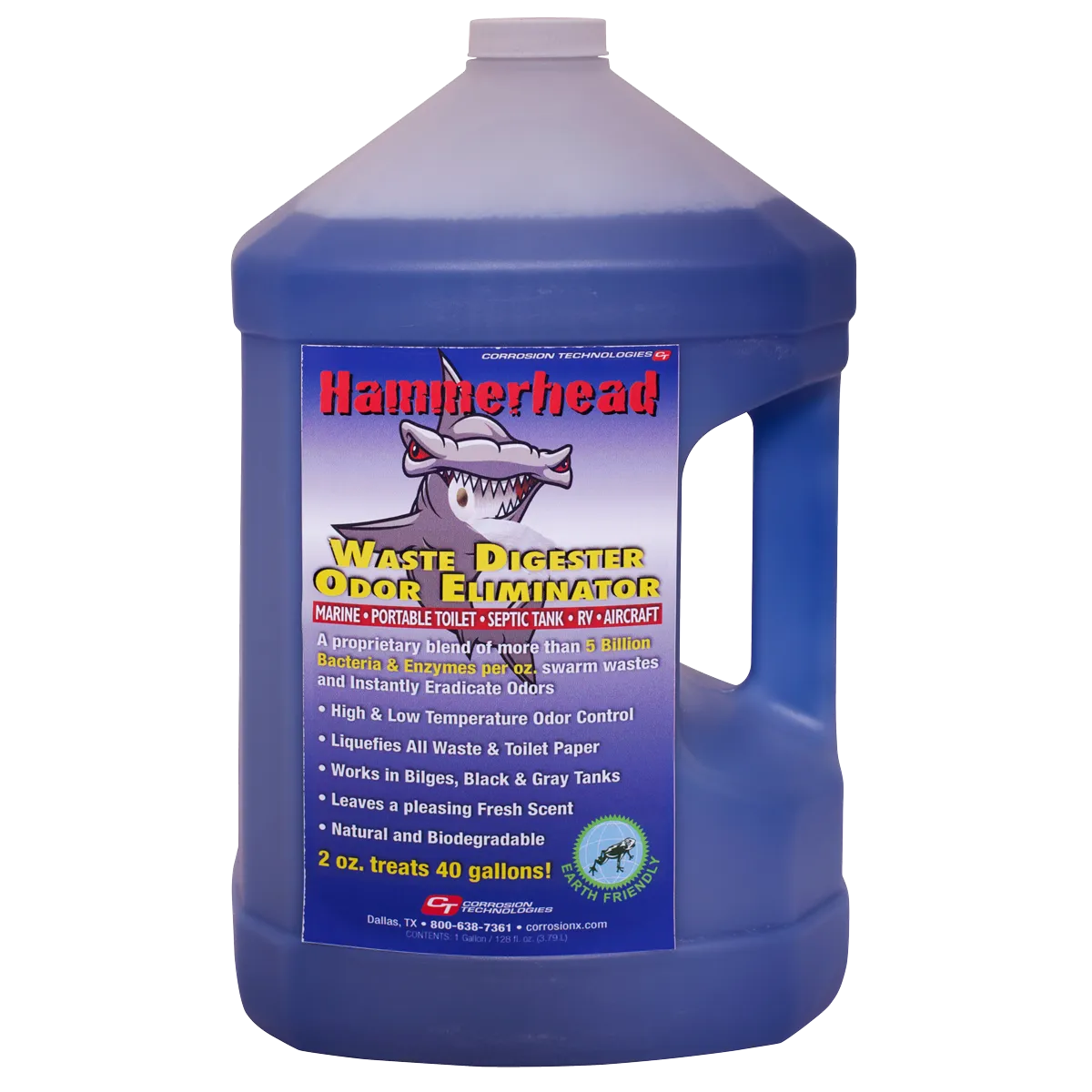 CorrosionX Hammerhead tankrens 32 oz biologisk lugtfjerner