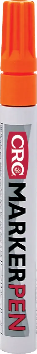 CRC Marker Pen markeringspen orange 12 stk dækkende
