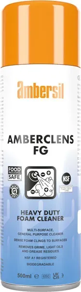 CRC Amberclens FG skumrens 12x500 ml til fødevarer