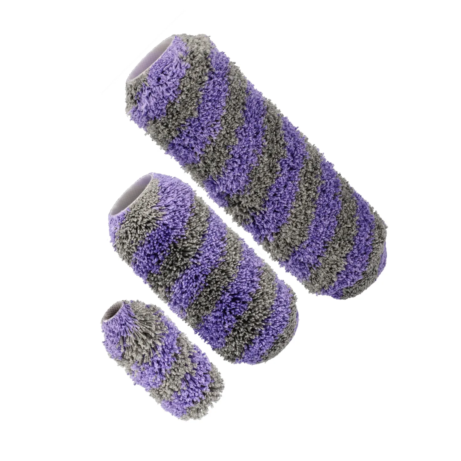 Blue Dolphin Silver Microfiber Twist malerrulle finish