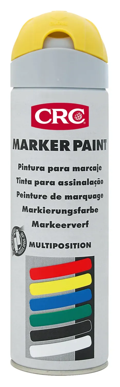 CRC Marker Paint markeringspen gul 12x500ml