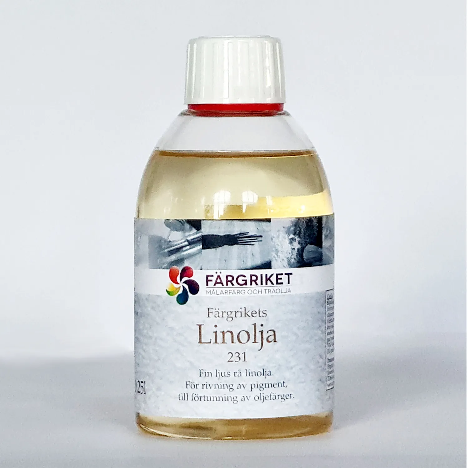 Färgriket Linolja 231 linolie ekstra fin renset