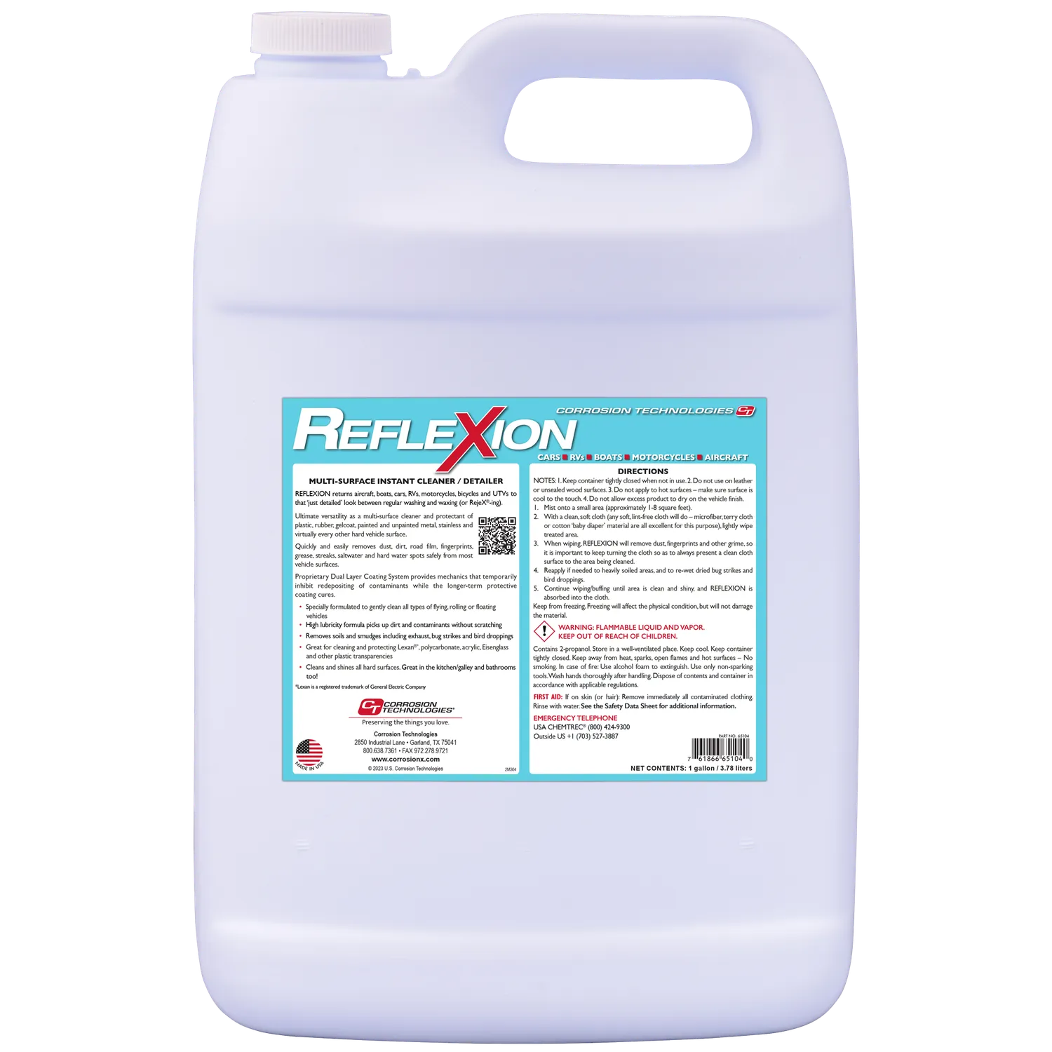 CorrosionX RefleXion quick detailer 473 ml spray